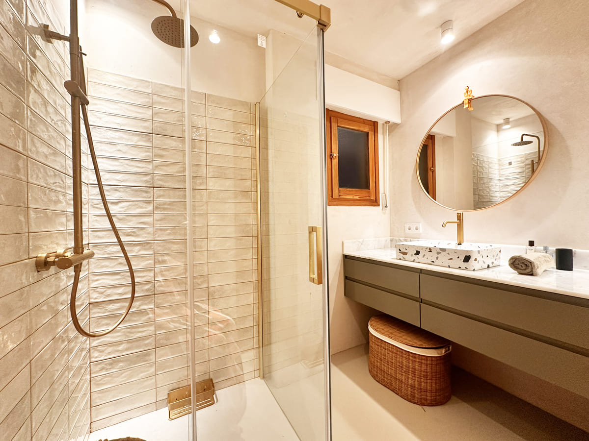 Baño Cocina Casa Vacacional Altea - La Pitera